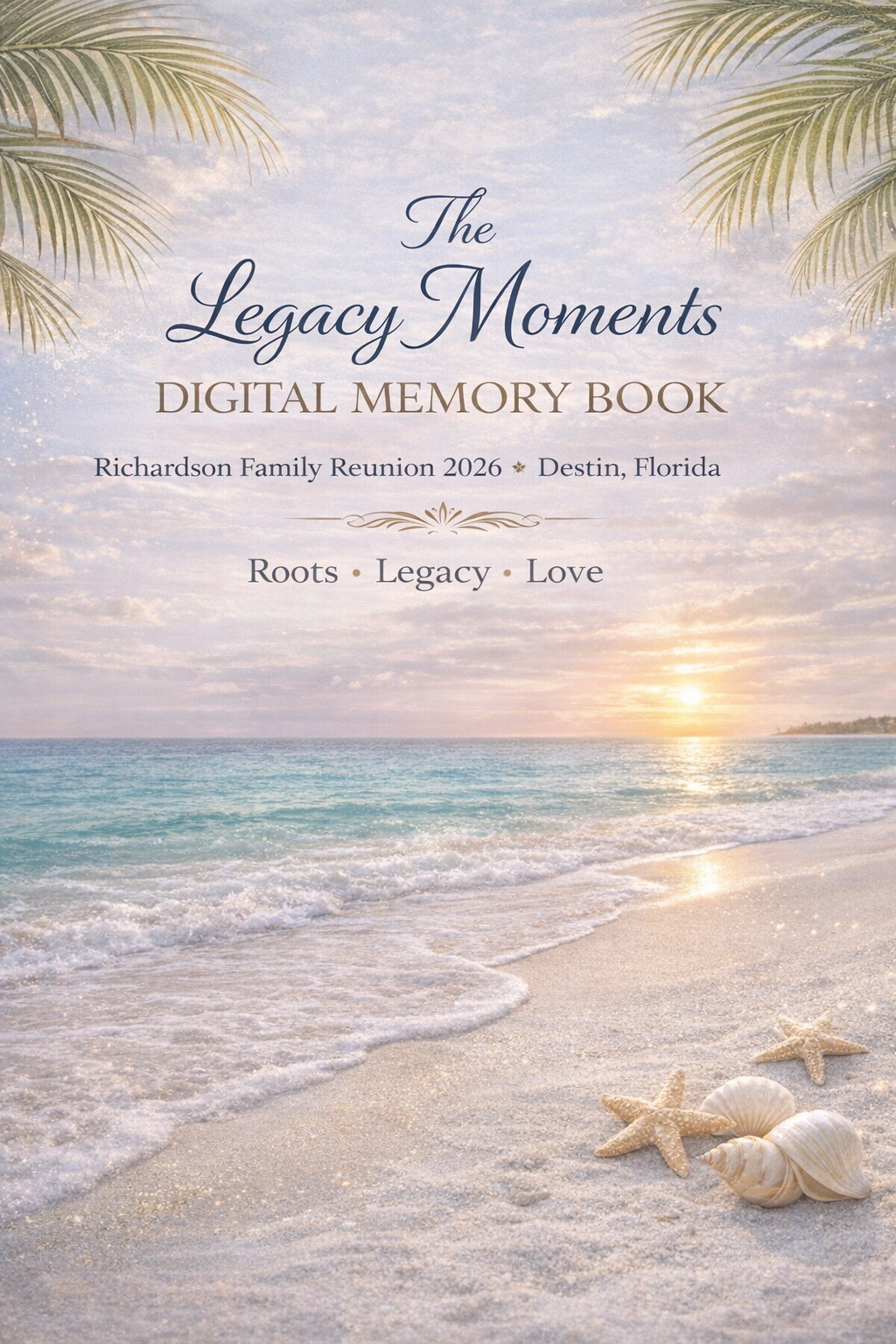 Digital Reunion Memory Book (Editable Canva Version)